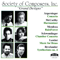 Society of Composers, Inc. - Concerto for Piano and Chamber Orchestra